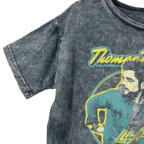 Thomas Rhett T Shirt Womens XXL Gray Stone Washed Short Sleeve Life Changes Tour - Picture 3 of 8